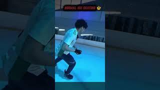 Boys ice skating vs men brutal ice skating #shorts #troll #trollfaceedit #edit