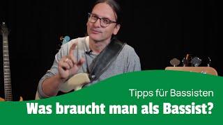 Das brauchst Du zum Bassgitarre spielen - Equipment für Bass Anfänger