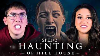 Did The Haunting Of Hill House [Reaction] [1x1 1x2] Scare Us? First Time Watching!