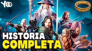 RESUMO DE O SENHOR DOS ANÉIS E O HOBBIT - HISTÓRIA COMPLETA DE TODOS OS FILMES EM ORDEM CRONOLÓGICA