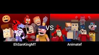 Lyrical Mayhem v2 All Animated | Lyric FNF Song Mega Mix (EhSanKingMT vs Animatef)