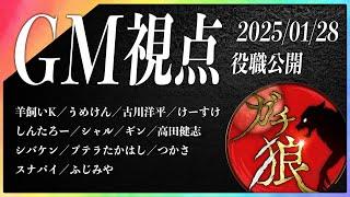 【第27回MVP村】#ガチ狼 Season2／GM 髙橋ヨスガ視点 【ZOOM人狼 高田健志さん主催】