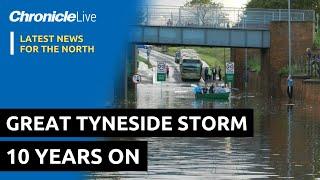 Remembering the Great Tyneside Storm, 10 years on