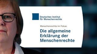 Menschenrechte im Fokus – Die Allgemeine Erklärung der Menschenrechte