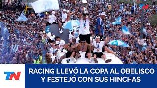 RACING CAMPEÓN DE LA COPA SUDAMERICANA I Los hinchas de la Academia vivieron una fiesta interminable