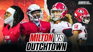 A 5A Round 2 Showdown‼️ | Milton vs Dutchtown Full Game Highlights