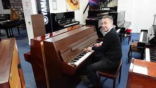 Second Hand Kemble Cambridge 10 Upright Acoustic Piano Demonstration & Review | Rimmers Music