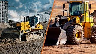 Bulldozer Vs Wheel Loader: What Are the Differences? [2024]