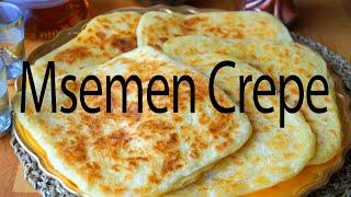 Moroccan crêpes (Msemen) the best recipe