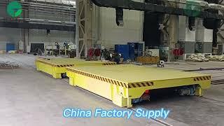 20 Tons Material Transfer Rail Cart,Electric Heavy Duty Transport Trolley On Track