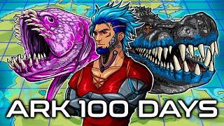 I Spent 100 Days in Ark Conquering ALL Grids!