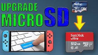 UPGRADE DELLA TUA MICROSD DI NINTENDO SWITCH SENZA PERDERE NE' DATI NE' IL CUSTOM FIRMWARE