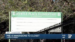 Parents concerned about cuts to Pre-K immersion programs in Lafayette schools