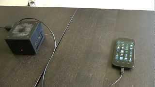 Bitcoin mining on an Android phone (CPU and Butterfly Labs Single)
