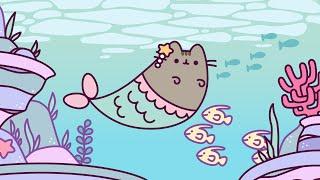 Mermaid Pusheen's Treasure Hunt