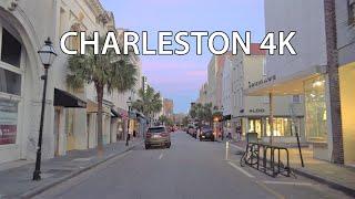 Charleston 4K - Sunset Drive - South Carolina USA