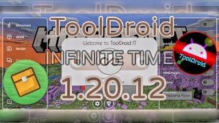 ToolDroid 1.20.12 Infinite Time | Toolbox 1.20.12 Infinite Time | Minecraft 1.20.12