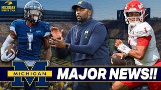 Michigan Lands NEW QB Transfer, + New WR Target, Coaching Staff Addition, Top Targets Visit, & More!