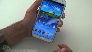 Samsung Galaxy Note 2 unboxing video