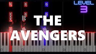 The Avengers - Alan Silvestri - INTERMEDIATE Piano Tutorial