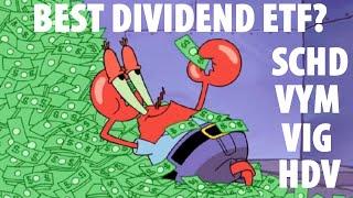 Best Dividend ETF? Passive Income - SCHD - VYM - VIG - HDV