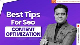 SEO Content Optimization Tips | How To Optimize Website Content For SEO | #contentoptimization #seo