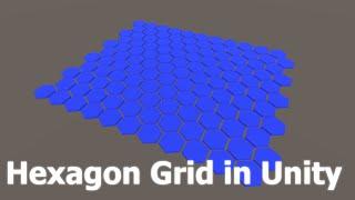 Creating a Hexagon Grid in Unity