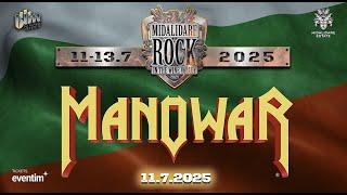 MANOWAR ANNOUNCE MIDALIDARE FESTIVAL 2025 WITH NATIONAL ANTHEM 