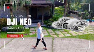 Trying Out the DJI Neo Camera Drone