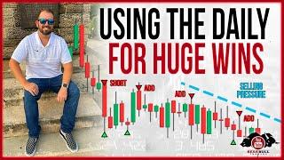 Using The Daily Chart For Huge Wins | Day Trading Recap