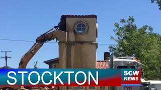 Stockton Home Demolished