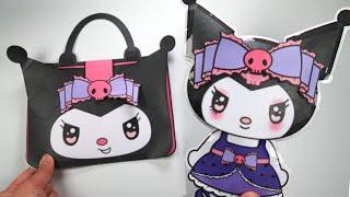 [ Paper Diy ] Sanrio Kuromi Skincare & Outfit Blind Bag ASMR