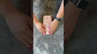 How to fold flannels
