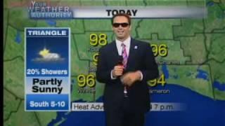 The Rapping Weatherman's First Live Weather Rap