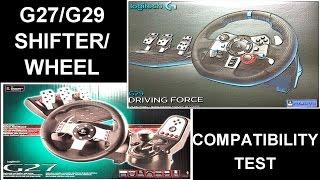 Logitech G27/G29 Wheels and Shifter Compatibility