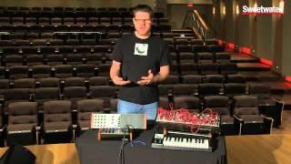 Pittsburgh Modular System 10.1 Semi-modular Analog Synthesizer Demo - Sweetwater Sound