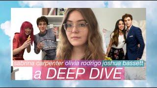 the olivia rodrigo, joshua bassett, sabrina carpenter situation: A DEEP DIVE