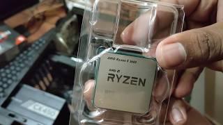 Ryzen 5 3600 + RX 570 Unboxing and first impressions !! India