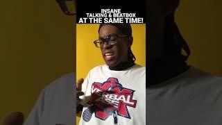 Incredible Beatboxer Talks Same Time as He’s Performing  -Verbal Ase #shorts