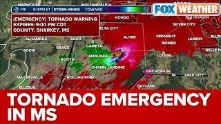 Tornado Emergency For Rolling Fork, Mississippi