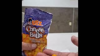 Mini Utz Cheese Balls Baked Cheddar #short #amazing #satisfying #yummy