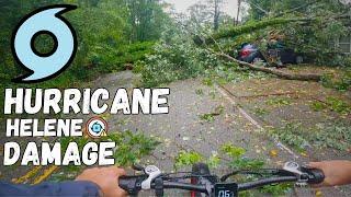 Greenville SC Neighborhood || Hurricane Helene Damage