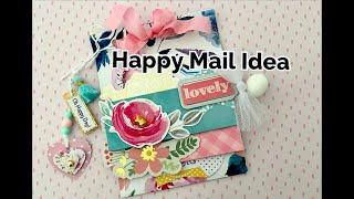  Three Pocket Flip-Up Booklet  Happy Mail Idea | EASY TUTORIAL