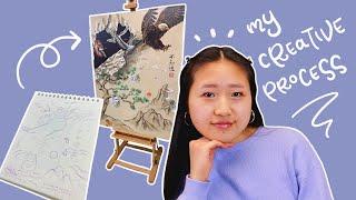 my creative process - how i come up with painting ideas