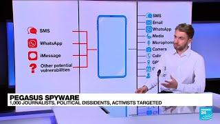 Israeli Pegasus spyware used 'zero click-attack' to infect smartphones • FRANCE 24 English