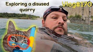 Exploring a water quarry ‍️ Vlog #170