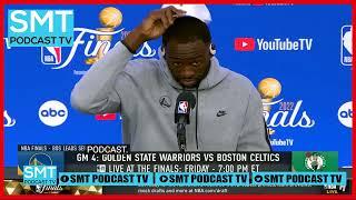 FULL INTERVIEW GAME 4 PREVIEW 2022 NBA FINALS SMT PODCAST TV