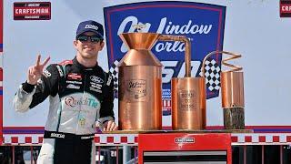 Chandler Smith wins at North Wilkesboro on last lap pass