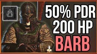 50% PDR Barbarian with 200 HP is Crazy! | Dark and Darker