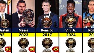 All Ballon d'Or Winners 1956-2024